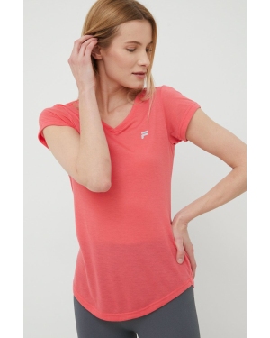 Fila t-shirt treningowy Rostow kolor różowy