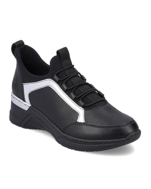 Rieker Sneakersy N4379-01 Czarny