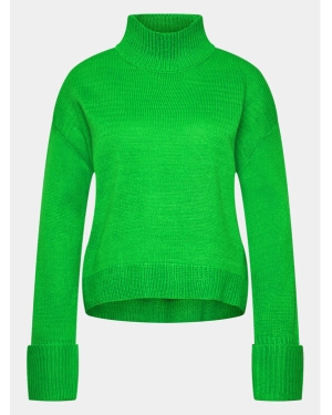 Brave Soul Sweter LK-555ANNAGR Zielony Regular Fit