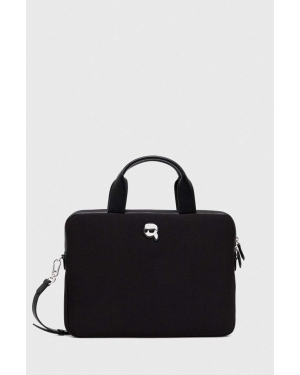Karl Lagerfeld torba na laptopa kolor czarny