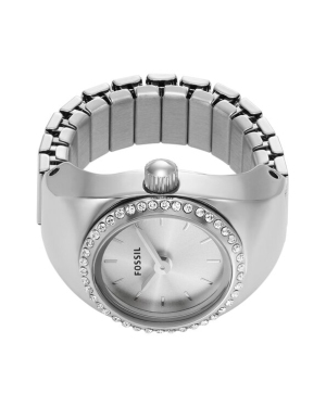 Fossil Zegarek Watch Ring ES5321 Srebrny