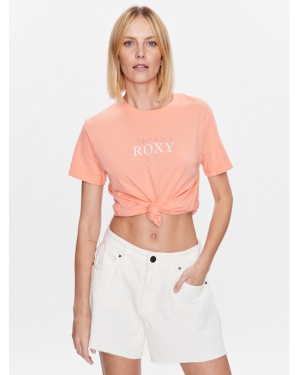 Roxy T-Shirt Noon Ocean ERJZT05490 Pomarańczowy Regular Fit