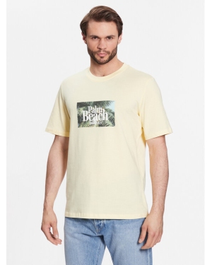 Jack&Jones T-Shirt Palma 12234294 Żółty Standard Fit