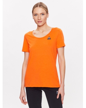 Le Coq Sportif T-Shirt 2310428 Pomarańczowy Regular Fit