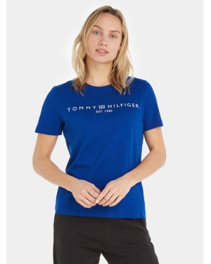 Tommy Hilfiger T-Shirt Logo WW0WW40276 Niebieski Regular Fit