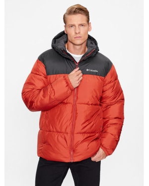 Columbia Kurtka puchowa Puffect™ Hooded Jacket Pomarańczowy Regular Fit