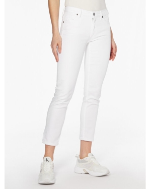 Calvin Klein Jeansy K20K205159 Biały Slim Fit
