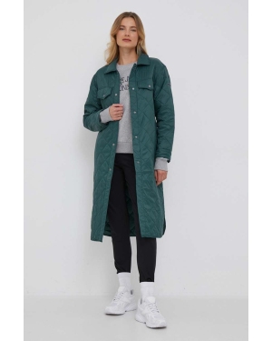 Pepe Jeans kurtka Nash damska kolor zielony przejściowa