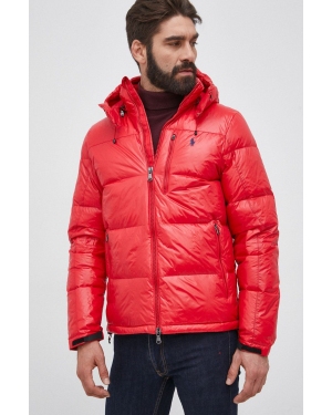 Polo Ralph Lauren Kurtka puchowa 710849776003 męska kolor czerwony zimowa