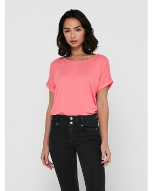 ONLY T-Shirt 15106662 Różowy Regular Fit