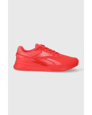 Reebok buty treningowe Nano X3 kolor czerwony