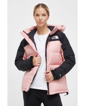 The North Face kurtka puchowa damska kolor różowy zimowa