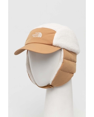 The North Face czapka z daszkiem Cragmont kolor biały gładka