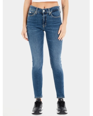 Calvin Klein Jeans Jeansy J20J221581 Niebieski Skinny Fit