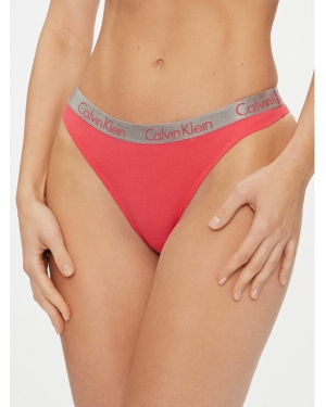Calvin Klein Underwear Stringi 000QD3539E Różowy