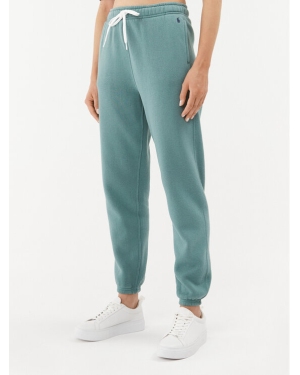 Polo Ralph Lauren Spodnie dresowe 211891560013 Zielony Regular Fit