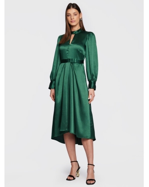 Closet London Sukienka codzienna D8552 Zielony Regular Fit
