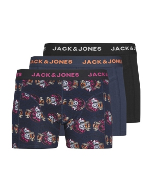 Jack&Jones Komplet 3 par bokserek 12237425 Kolorowy