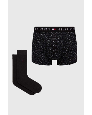 Tommy Hilfiger zestaw bokserki i skarpetki kolor czarny