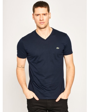 Lacoste T-Shirt TH6710 Granatowy Regular Fit