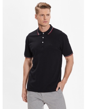 Lindbergh Polo 30-404010 Czarny Relaxed Fit
