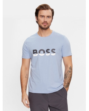 Boss T-Shirt Tee 1 50477616 Niebieski Regular Fit
