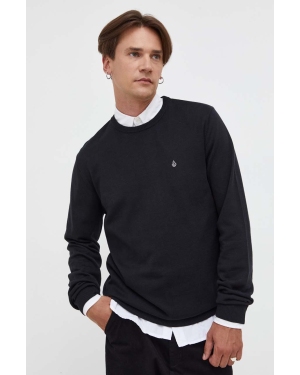 Volcom sweter męski kolor czarny lekki