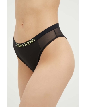 Calvin Klein Underwear figi kolor czarny transparentne