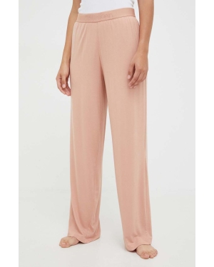 Calvin Klein Underwear spodnie piżamowe damskie kolor różowy