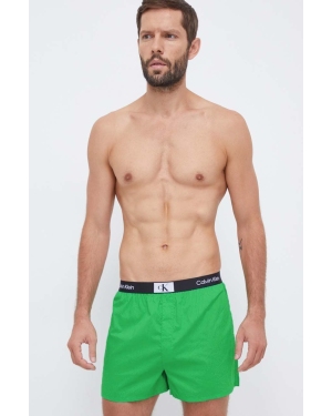 Calvin Klein Underwear bokserki bawełniane 3-pack kolor zielony