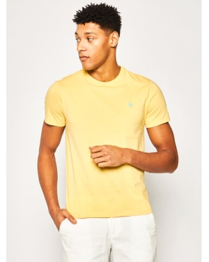Polo Ralph Lauren T-Shirt 710671438 Żółty Custom Slim Fit