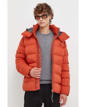 G-Star Raw kurtka męska kolor pomarańczowy zimowa