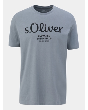 s.Oliver T-Shirt 2139909 Szary Regular Fit