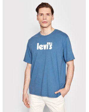 Levi's® T-Shirt 16143-0142 Niebieski Relaxed Fit
