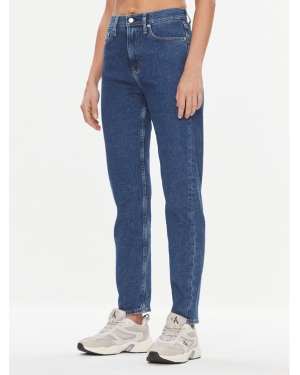 Calvin Klein Jeans Jeansy Authentic J20J221831 Niebieski Straight Fit