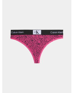 Calvin Klein Underwear Stringi 000QF7221E Różowy