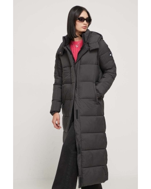 Superdry kurtka damska kolor czarny zimowa