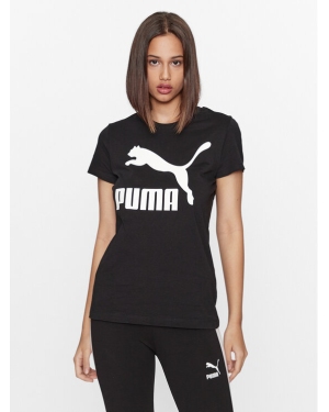 Puma T-Shirt Classics Logo 530076 Czarny Regular Fit
