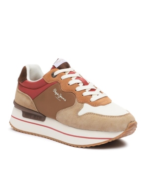 Pepe Jeans Sneakersy PLS31512 Beżowy