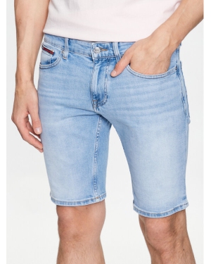 Tommy Jeans Szorty jeansowe Scanton DM0DM16151 Niebieski Slim Fit
