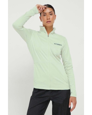 adidas TERREX bluza sportowa Multi kolor zielony gładka