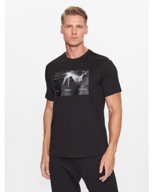 Armani Exchange T-Shirt 6RZTHR ZJBYZ 1200 Czarny Regular Fit