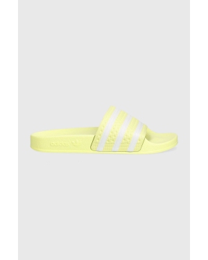 adidas Originals klapki Adilette IE9616 damskie kolor żółty