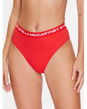 Stella McCartney Dół od bikini Logo Classic S7B2C1890.63012 Czerwony