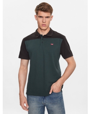 Levi's® Polo Colorblock A5800-0000 Zielony Standard Fit