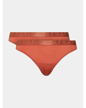 Emporio Armani Underwear Komplet 2 par fig 163337 3F235 03051 Brązowy