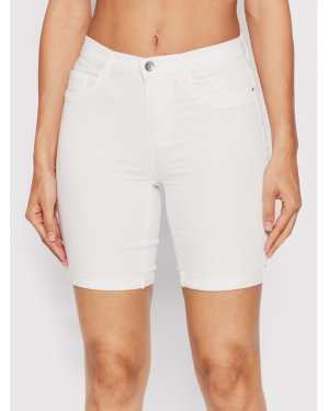 ONLY Szorty jeansowe Rain 15176847 Biały Slim Fit