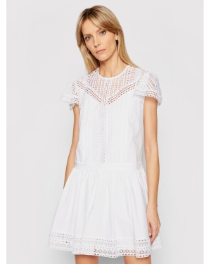 TWINSET Sukienka letnia 211TT2462 Biały Regular Fit