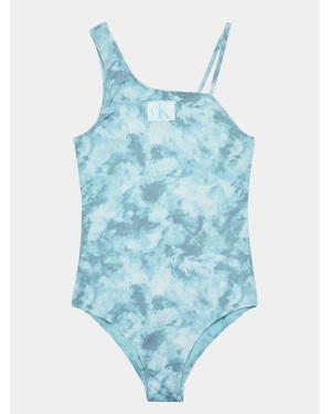 Calvin Klein Swimwear Strój kąpielowy KY0KY00043 Niebieski