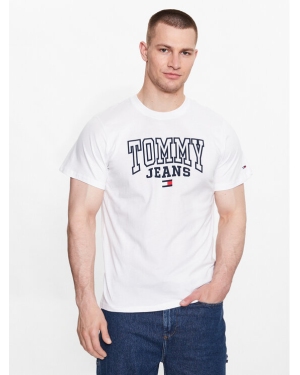 Tommy Jeans T-Shirt DM0DM16831 Biały Regular Fit